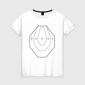 Женская футболка хлопок с принтом Мишень IPSC в Курске, 100% хлопок | прямой крой, круглый вырез горловины, длина до линии бедер, слегка спущенное плечо | мищшень | оружие | стрельба