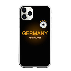 Чехол для iPhone 11 Pro матовый с принтом Сборная Германии 2016 в Курске, Силикон |  | germany