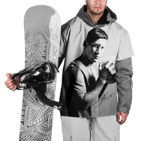 Накидка на куртку 3D с принтом Лионель Месси в Курске, 100% полиэстер |  | barcelona | messi | барселона | спорт | футбол