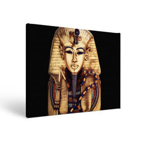 Холст прямоугольный с принтом Хатшепсут в Курске, 100% ПВХ |  | египет | женщина | золото | маска | фараон египта | хатшепсут