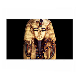 Бумага для упаковки 3D с принтом Хатшепсут в Курске, пластик и полированная сталь | круглая форма, металлическое крепление в виде кольца | египет | женщина | золото | маска | фараон египта | хатшепсут