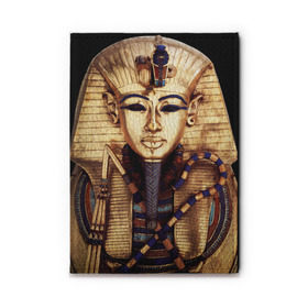 Обложка для автодокументов с принтом Хатшепсут в Курске, натуральная кожа |  размер 19,9*13 см; внутри 4 больших “конверта” для документов и один маленький отдел — туда идеально встанут права | египет | женщина | золото | маска | фараон египта | хатшепсут