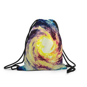 Рюкзак-мешок 3D с принтом Вселенная в Курске, 100% полиэстер | плотность ткани — 200 г/м2, размер — 35 х 45 см; лямки — толстые шнурки, застежка на шнуровке, без карманов и подкладки | вселенная | галатика | звезды