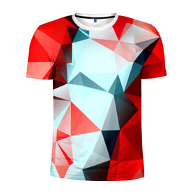 Мужская футболка 3D спортивная с принтом Абстракция в Курске, 100% полиэстер с улучшенными характеристиками | приталенный силуэт, круглая горловина, широкие плечи, сужается к линии бедра | абстракт | абстракции | иллюзия | прикольные | текстуры