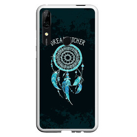 Чехол для Honor P Smart Z с принтом Dreamcatcher в Курске, Силикон | Область печати: задняя сторона чехла, без боковых панелей | перо