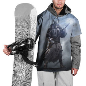 Накидка на куртку 3D с принтом Дикий Гон в Курске, 100% полиэстер |  | gerald | wild hunt | witcher | ведьмак | геральд | дикая охота