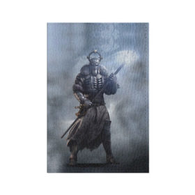 Обложка для паспорта матовая кожа с принтом Дикий Гон в Курске, натуральная матовая кожа | размер 19,3 х 13,7 см; прозрачные пластиковые крепления | gerald | wild hunt | witcher | ведьмак | геральд | дикая охота