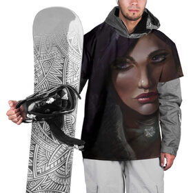 Накидка на куртку 3D с принтом Йеннифер в Курске, 100% полиэстер |  | Тематика изображения на принте: gerald | wild hunt | witcher | ведьмак | геральд | дикая охота