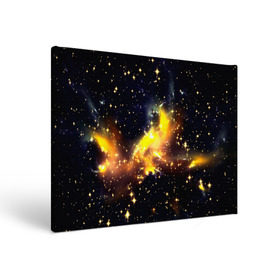 Холст прямоугольный с принтом Звезды в Курске, 100% ПВХ |  | nebula | вселенная | звезды | туманность