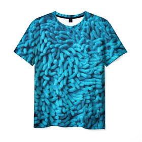 Мужская футболка 3D с принтом Пушистик в Курске, 100% полиэфир | прямой крой, круглый вырез горловины, длина до линии бедер | ковёр | ковролин | комфорт | палас | пушистик | тепло