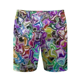 Мужские шорты 3D спортивные с принтом Цветное безумие в Курске,  |  | Тематика изображения на принте: арт | дизайн | искусство | краски | мозаика | палитра | радуга | разные цвета | текстура | цветное безумие