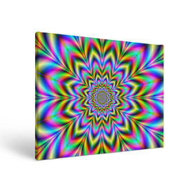 Холст прямоугольный с принтом Красочная иллюзия в Курске, 100% ПВХ |  | гипноз | движение | красочный фон | обман зрения | оптическая иллюзия | погружение | текстура | фокус
