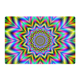 Магнитный плакат 3Х2 с принтом Красочная иллюзия в Курске, Полимерный материал с магнитным слоем | 6 деталей размером 9*9 см | гипноз | движение | красочный фон | обман зрения | оптическая иллюзия | погружение | текстура | фокус