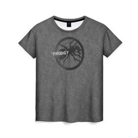 Женская футболка 3D с принтом The Prodigy в Курске, 100% полиэфир ( синтетическое хлопкоподобное полотно) | прямой крой, круглый вырез горловины, длина до линии бедер | prodigy | музыка | продиджи | флинт