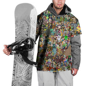 Накидка на куртку 3D с принтом Футурама в Курске, 100% полиэстер |  | Тематика изображения на принте: futurama | футурама