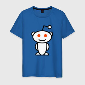 Мужская футболка хлопок с принтом Reddit в Курске, 100% хлопок | прямой крой, круглый вырез горловины, длина до линии бедер, слегка спущенное плечо. | шелдон