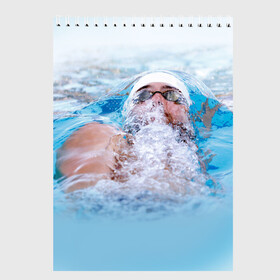 Скетчбук с принтом Michael Phelps в Курске, 100% бумага
 | 48 листов, плотность листов — 100 г/м2, плотность картонной обложки — 250 г/м2. Листы скреплены сверху удобной пружинной спиралью | 