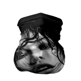 Бандана-труба 3D с принтом Милла Йовович в Курске, 100% полиэстер, ткань с особыми свойствами — Activecool | плотность 150‒180 г/м2; хорошо тянется, но сохраняет форму | milla jovovich | американская актриса | милла йовович | модель | модельер | музыкант