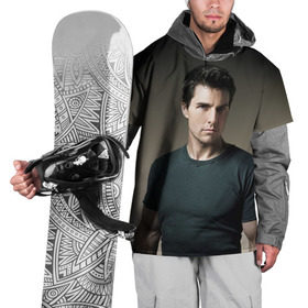 Накидка на куртку 3D с принтом Том Круз в Курске, 100% полиэстер |  | tom cruise | американский актёр | кинорежиссёр | продюсер | сценарист | том круз