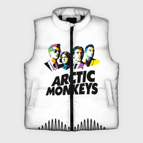 Мужской жилет утепленный 3D с принтом Arctic Monkeys 2 в Курске,  |  | am | arctic | arctic monkeys | monkeys | rock | алекс тёрнер | амы | арктические мартышки | джейми кук | мартышки | мэтт хелдерс. ам | ник омэлли | ник о’мэлли | рок