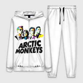 Женский костюм 3D с принтом Arctic Monkeys 2 в Курске,  |  | am | arctic | arctic monkeys | monkeys | rock | алекс тёрнер | амы | арктические мартышки | джейми кук | мартышки | мэтт хелдерс. ам | ник омэлли | ник о’мэлли | рок