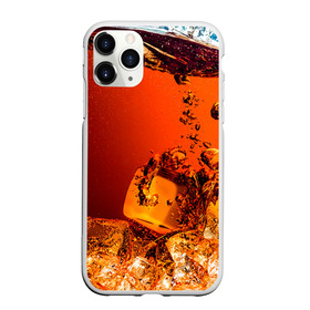 Чехол для iPhone 11 Pro Max матовый с принтом Кола 1 в Курске, Силикон |  | Тематика изображения на принте: cocacola | cola | pepsi | кола | лёд | напиток | пепси | пузыри