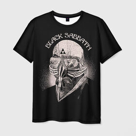 Мужская футболка 3D с принтом Black Sabbath в Курске, 100% полиэфир | прямой крой, круглый вырез горловины, длина до линии бедер | Тематика изображения на принте: black sabbath