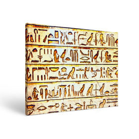 Холст прямоугольный с принтом Иероглифы в Курске, 100% ПВХ |  | Тематика изображения на принте: египет | иероглифы | история | страны | цевилизация