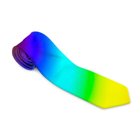 Галстук 3D с принтом Палитра красок в Курске, 100% полиэстер | Длина 148 см; Плотность 150-180 г/м2 | Тематика изображения на принте: 