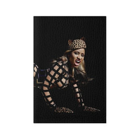 Обложка для паспорта матовая кожа с принтом Ники Минаж в Курске, натуральная матовая кожа | размер 19,3 х 13,7 см; прозрачные пластиковые крепления | onika tanya maraj | автор исполнитель | актриса | американская | ники минаж | певица | рэпер