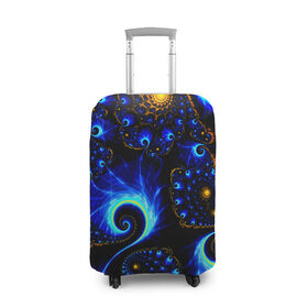 Чехол для чемодана 3D с принтом colours в Курске, 86% полиэфир, 14% спандекс | двустороннее нанесение принта, прорези для ручек и колес | fantasy | абстракции | арт | новые | прикольные | текстуры