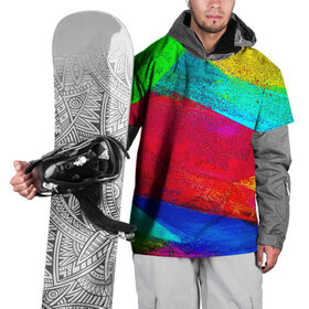 Накидка на куртку 3D с принтом Краска в Курске, 100% полиэстер |  | Тематика изображения на принте: гранж | краска | новые | прикольные | текстуры | цветные