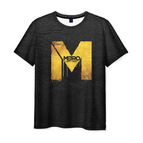 Мужская футболка 3D с принтом Metro: Last Light в Курске, 100% полиэфир | прямой крой, круглый вырез горловины, длина до линии бедер | Тематика изображения на принте: 2033 | last | light | metro | игра