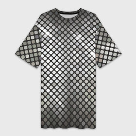 Платье-футболка 3D с принтом Silver style в Курске,  |  | club | клуб | серебро | стиль