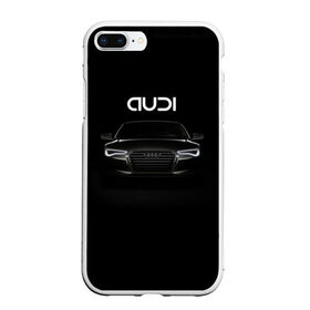 Чехол для iPhone 7Plus/8 Plus матовый с принтом AUDI в Курске, Силикон | Область печати: задняя сторона чехла, без боковых панелей | audi | авто | автомобиль | ауди