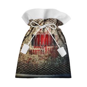 Подарочный 3D мешок с принтом MMA в Курске, 100% полиэстер | Размер: 29*39 см | Тематика изображения на принте: judo | mma | ufc | борьба | единоборства