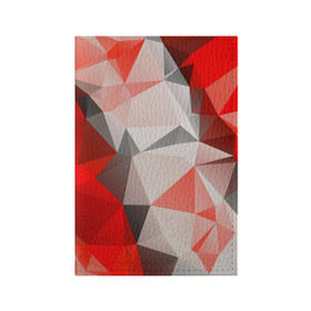Обложка для паспорта матовая кожа с принтом Грани в Курске, натуральная матовая кожа | размер 19,3 х 13,7 см; прозрачные пластиковые крепления | Тематика изображения на принте: art | грани. искусство | кубизм | оптическая иллюзия