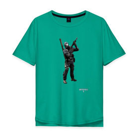 Мужская футболка хлопок Oversize с принтом Инженер 2 в Курске, 100% хлопок | свободный крой, круглый ворот, “спинка” длиннее передней части | battlefield | engineer | батлфилд | инженер | солдат