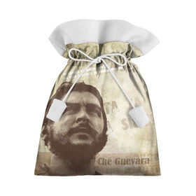 Подарочный 3D мешок с принтом Че Гевара в Курске, 100% полиэстер | Размер: 29*39 см | Тематика изображения на принте: о.м.с.к. | че | че гевара