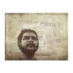Обложка для студенческого билета с принтом Че Гевара в Курске, натуральная кожа | Размер: 11*8 см; Печать на всей внешней стороне | о.м.с.к. | че | че гевара