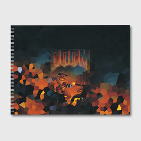 Альбом для рисования с принтом Doom 2 в Курске, 100% бумага
 | матовая бумага, плотность 200 мг. | минотавр