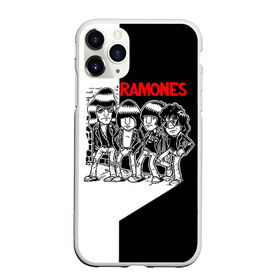 Чехол для iPhone 11 Pro Max матовый с принтом Ramones 1 в Курске, Силикон |  | joey ramone | punk | джоуи рамон | панк | рамонез | рамонес