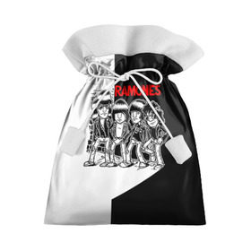 Подарочный 3D мешок с принтом Ramones 1 в Курске, 100% полиэстер | Размер: 29*39 см | Тематика изображения на принте: joey ramone | punk | джоуи рамон | панк | рамонез | рамонес