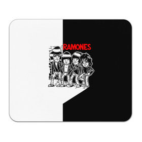 Коврик прямоугольный с принтом Ramones 1 в Курске, натуральный каучук | размер 230 х 185 мм; запечатка лицевой стороны | Тематика изображения на принте: joey ramone | punk | джоуи рамон | панк | рамонез | рамонес