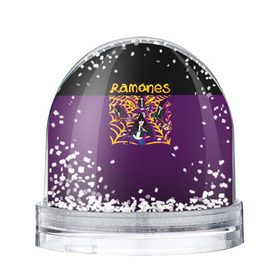 Водяной шар с принтом Ramones 4 в Курске, Пластик | Изображение внутри шара печатается на глянцевой фотобумаге с двух сторон | joey ramone | punk | джоуи рамон | панк | рамонез | рамонес