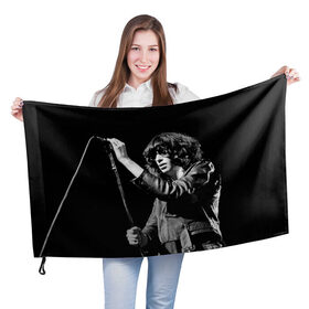 Флаг 3D с принтом Ramones 5 в Курске, 100% полиэстер | плотность ткани — 95 г/м2, размер — 67 х 109 см. Принт наносится с одной стороны | joey ramone | punk | джоуи рамон | панк | рамонез | рамонес