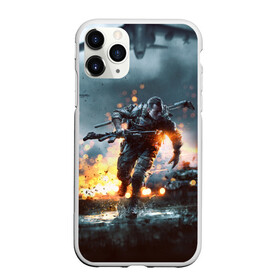 Чехол для iPhone 11 Pro матовый с принтом Battlefield в Курске, Силикон |  | Тематика изображения на принте: battlefield | батла | батлфилд | игра