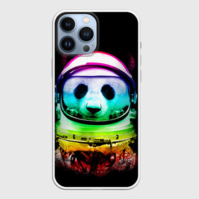 Чехол для iPhone 13 Pro Max с принтом Панда космонавт в Курске,  |  | астронавт | звезды | космонавт | космос | панда | радуга