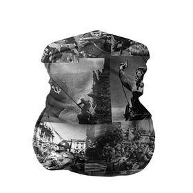 Бандана-труба 3D с принтом Военные фото в Курске, 100% полиэстер, ткань с особыми свойствами — Activecool | плотность 150‒180 г/м2; хорошо тянется, но сохраняет форму | 9 мая