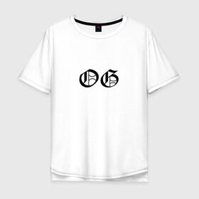 Мужская футболка хлопок Oversize с принтом OPTIMUS GANG в Курске, 100% хлопок | свободный крой, круглый ворот, “спинка” длиннее передней части | gang | optimus | optimus gang | sad